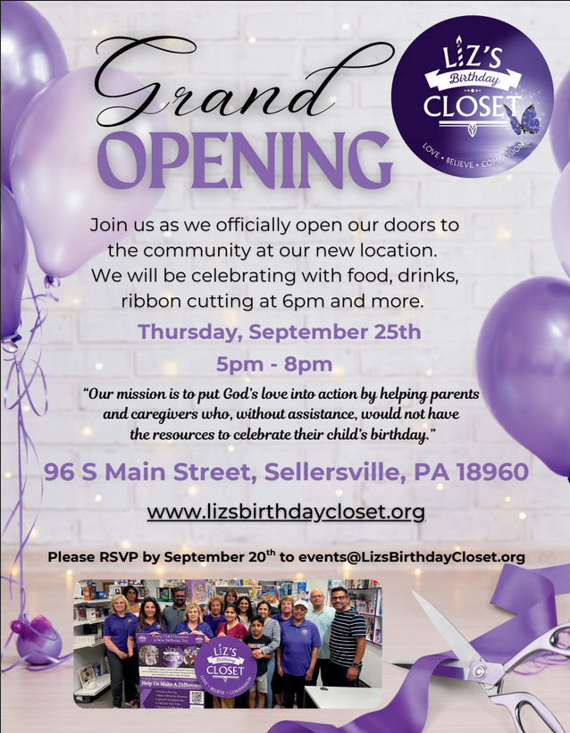Liz's Birthday Closet